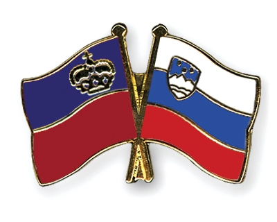 Fahnen Pins Liechtenstein Slowenien