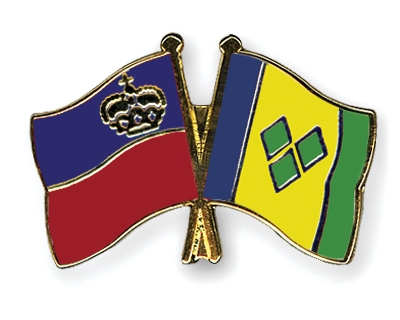 Fahnen Pins Liechtenstein St-Vincent-und-die-Grenadinen