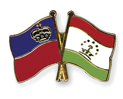 Fahnen Pins Liechtenstein Tadschikistan