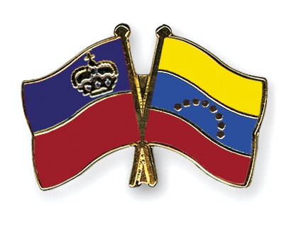 Fahnen Pins Liechtenstein Venezuela