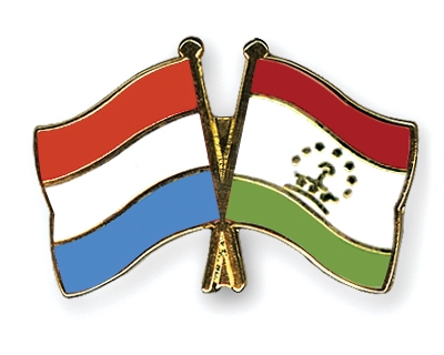 Fahnen Pins Luxemburg Tadschikistan