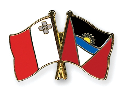 Fahnen Pins Malta Antigua-und-Barbuda