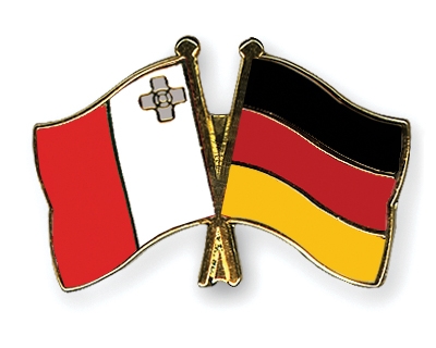 Fahnen Pins Malta Deutschland
