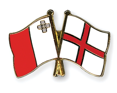 Fahnen Pins Malta England