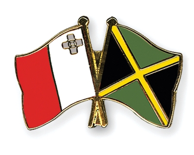 Fahnen Pins Malta Jamaika
