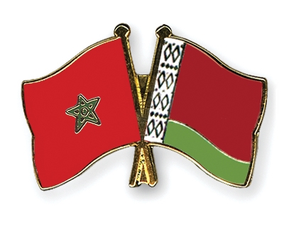 Fahnen Pins Marokko Belarus