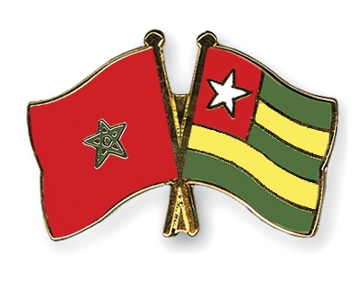 Fahnen Pins Marokko Togo