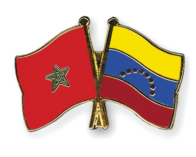 Fahnen Pins Marokko Venezuela
