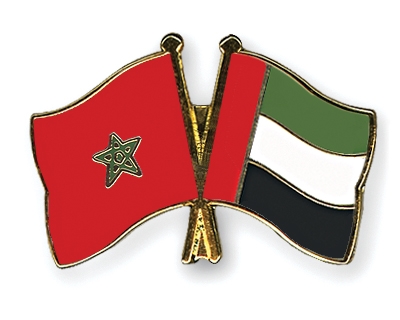 Fahnen Pins Marokko Ver-Arab-Emirate