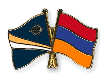 Fahnen Pins Marshallinseln Armenien