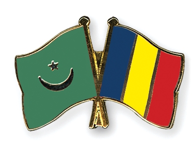 Fahnen Pins Mauretanien Rumnien