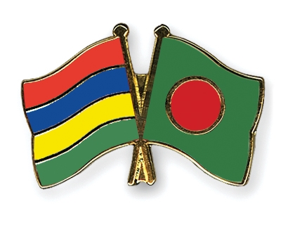 Fahnen Pins Mauritius Bangladesch