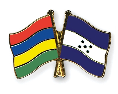 Fahnen Pins Mauritius Honduras