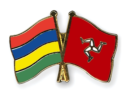 Fahnen Pins Mauritius Isle-of-Man