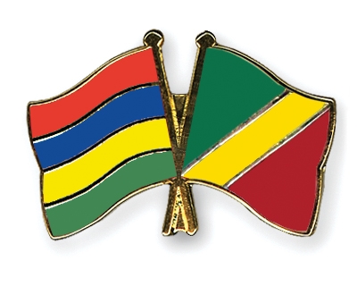 Fahnen Pins Mauritius Kongo-Republik