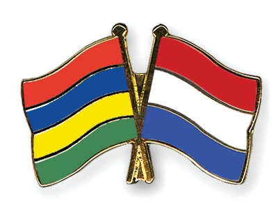 Fahnen Pins Mauritius Niederlande