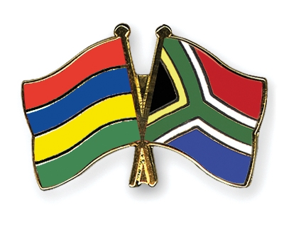 Fahnen Pins Mauritius Sdafrika