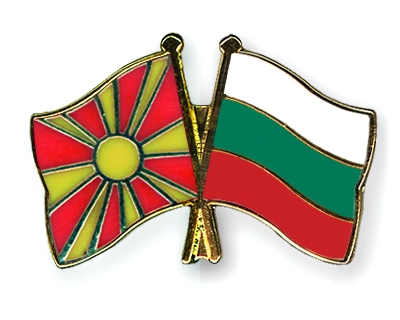 Fahnen Pins Mazedonien Bulgarien