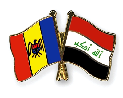 Fahnen Pins Moldau Irak