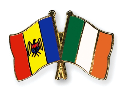 Fahnen Pins Moldau Irland