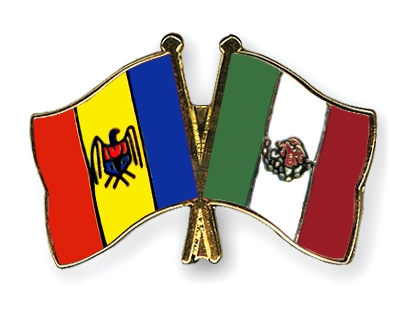 Fahnen Pins Moldau Mexiko