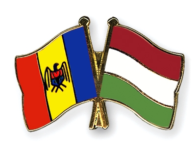 Fahnen Pins Moldau Ungarn