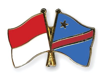 Fahnen Pins Monaco Kongo-Demokratische-Republik