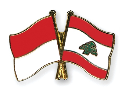 Fahnen Pins Monaco Libanon