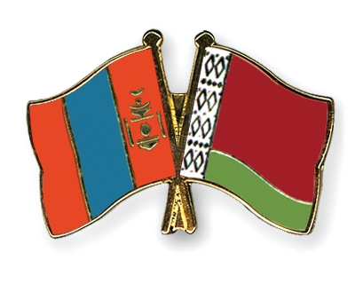 Fahnen Pins Mongolei Belarus