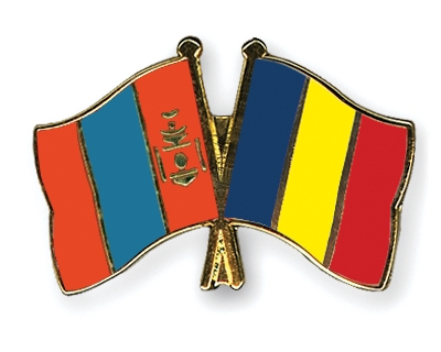 Fahnen Pins Mongolei Rumnien