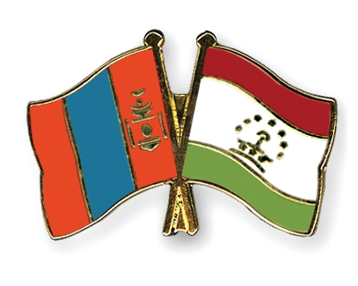 Fahnen Pins Mongolei Tadschikistan