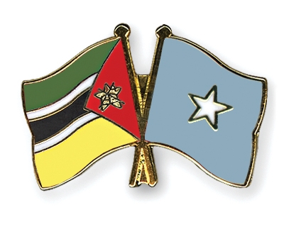 Fahnen Pins Mosambik Somalia