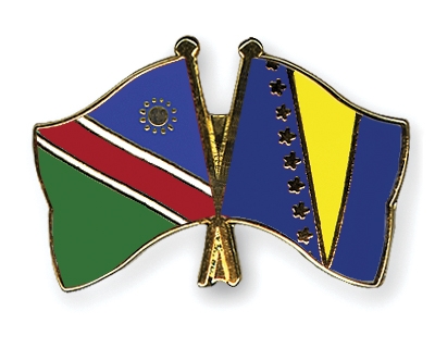 Fahnen Pins Namibia Bosnien-und-Herzegowina