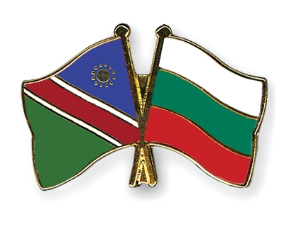 Fahnen Pins Namibia Bulgarien