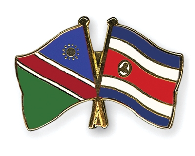 Fahnen Pins Namibia Costa-Rica