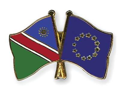 Fahnen Pins Namibia Europa