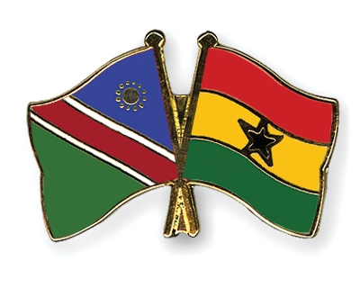 Fahnen Pins Namibia Ghana