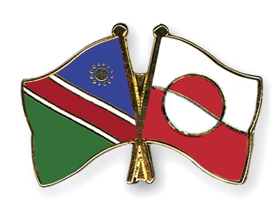 Fahnen Pins Namibia Grnland