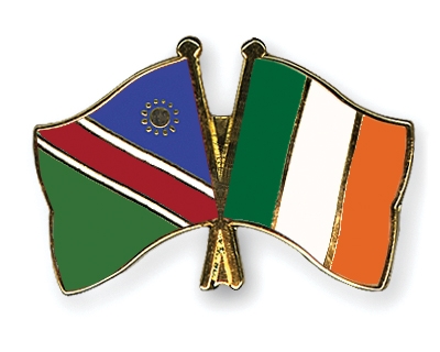 Fahnen Pins Namibia Irland