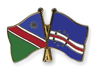 Fahnen Pins Namibia Kap-Verde