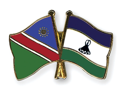 Fahnen Pins Namibia Lesotho