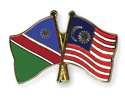 Fahnen Pins Namibia Malaysia