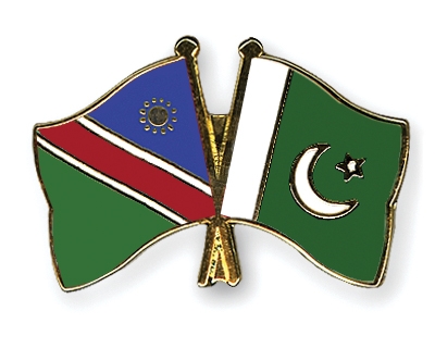 Fahnen Pins Namibia Pakistan