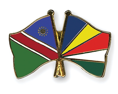 Fahnen Pins Namibia Seychellen