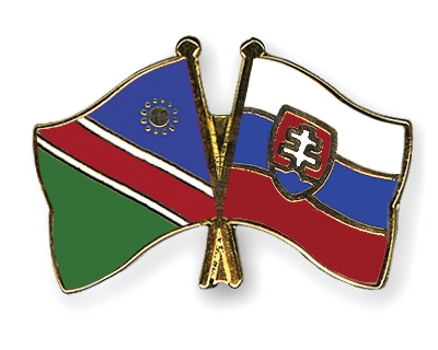 Fahnen Pins Namibia Slowakei