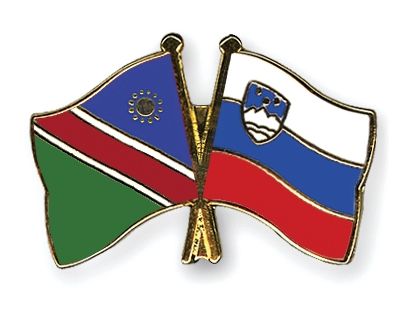 Fahnen Pins Namibia Slowenien