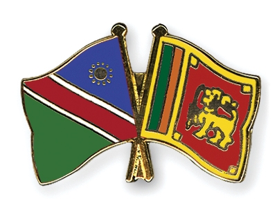 Fahnen Pins Namibia Sri-Lanka