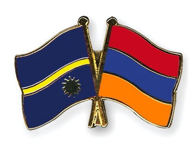Fahnen Pins Nauru Armenien