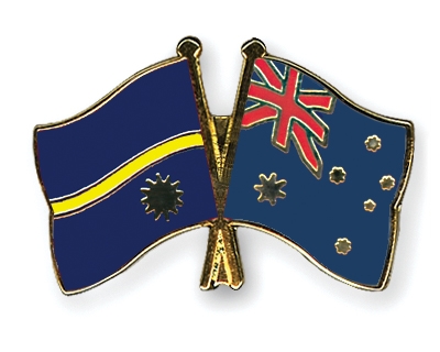 Fahnen Pins Nauru Australien