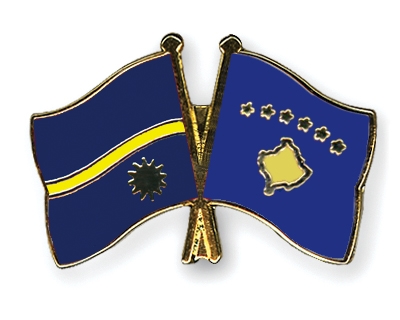 Fahnen Pins Nauru Kosovo